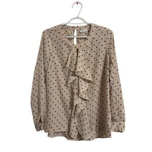 New York & Co. Blouse Versatile Stylish Office Ready Statement Feminine Staple